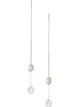 Image 1 of MM6 Maison Margiela crystal drop chain earrings