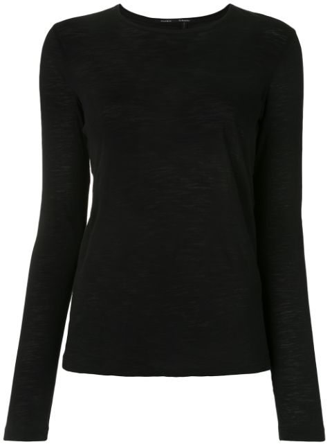 Proenza Schouler Solid Tissue jersey long-sleeve T-shirt Women