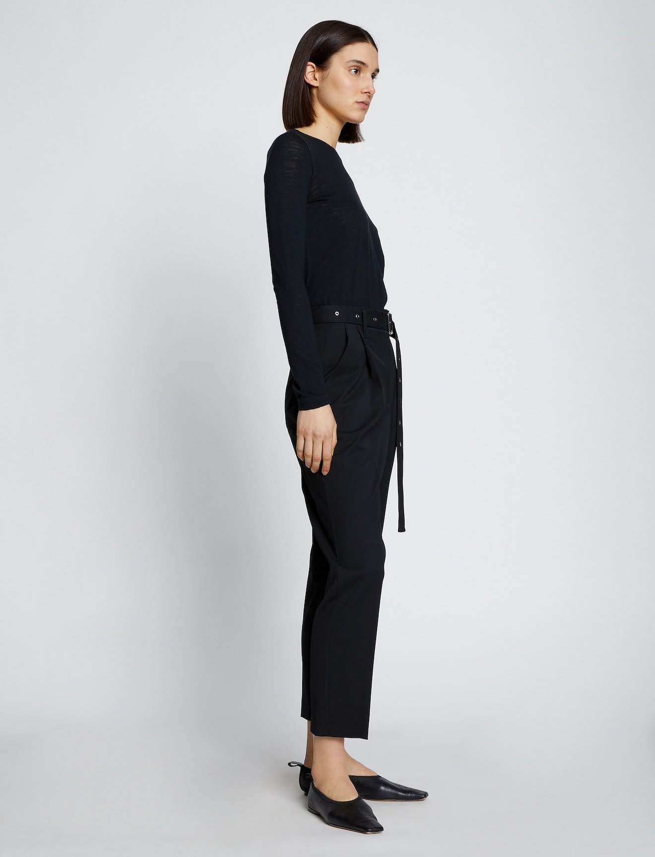Solid Tissue Jersey Long Sleeve Tee #2