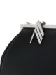 The Attico bolso de mano con placa del logo