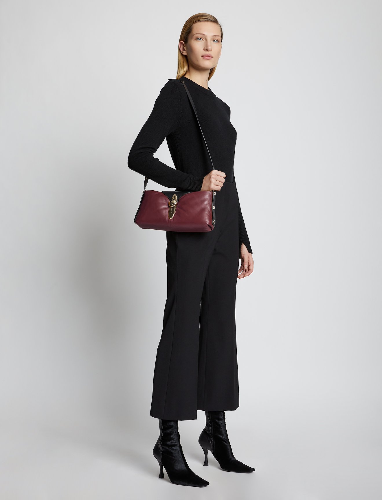 Padded Latch Shoulder Bag #2