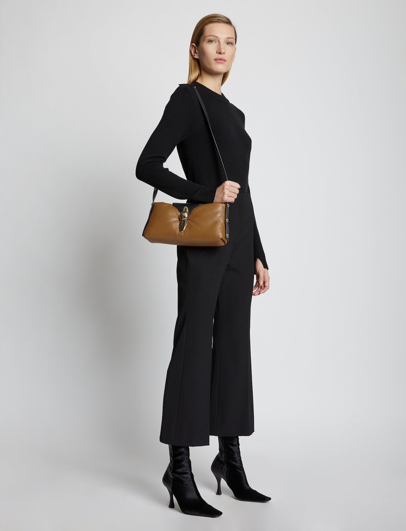 Padded Latch Shoulder Bag #2