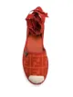 Fendi FF motif-embroidered espadrilles