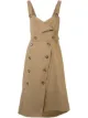 Image 1 of Proenza Schouler White Label double-breasted midi dress