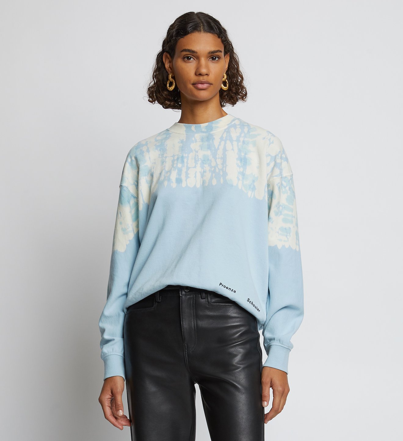 Dotted Tie Dye Sweatshirt