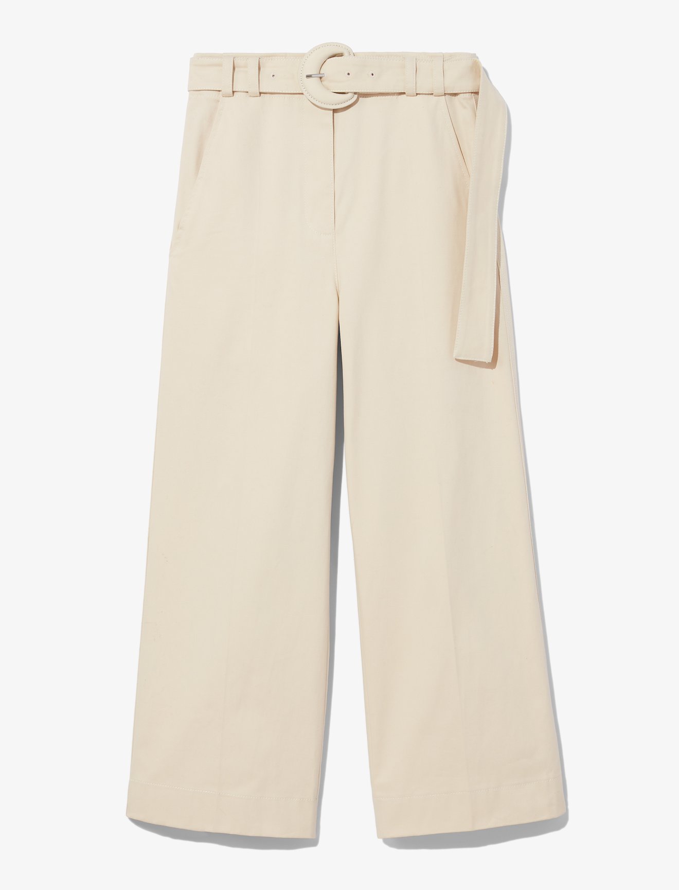 Wide Leg Cropped Pants #4