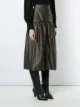 Nk Saia midi Sia listrada em jacquard
