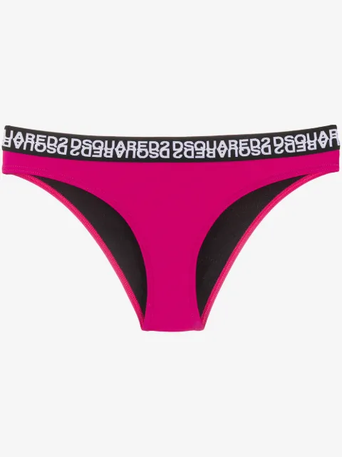 DSQUARED2 로고 트리밍 브리프