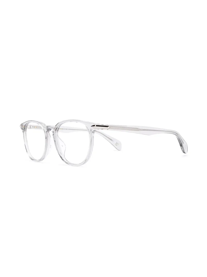 Rag & Bone Eyewear Square-frame Glasses In Grey