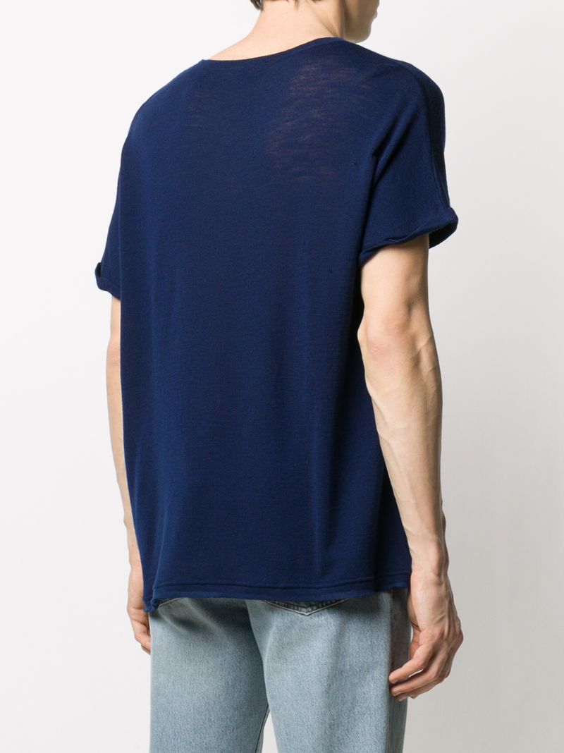 Shop Alanui Lightweight T-shirt In Blue