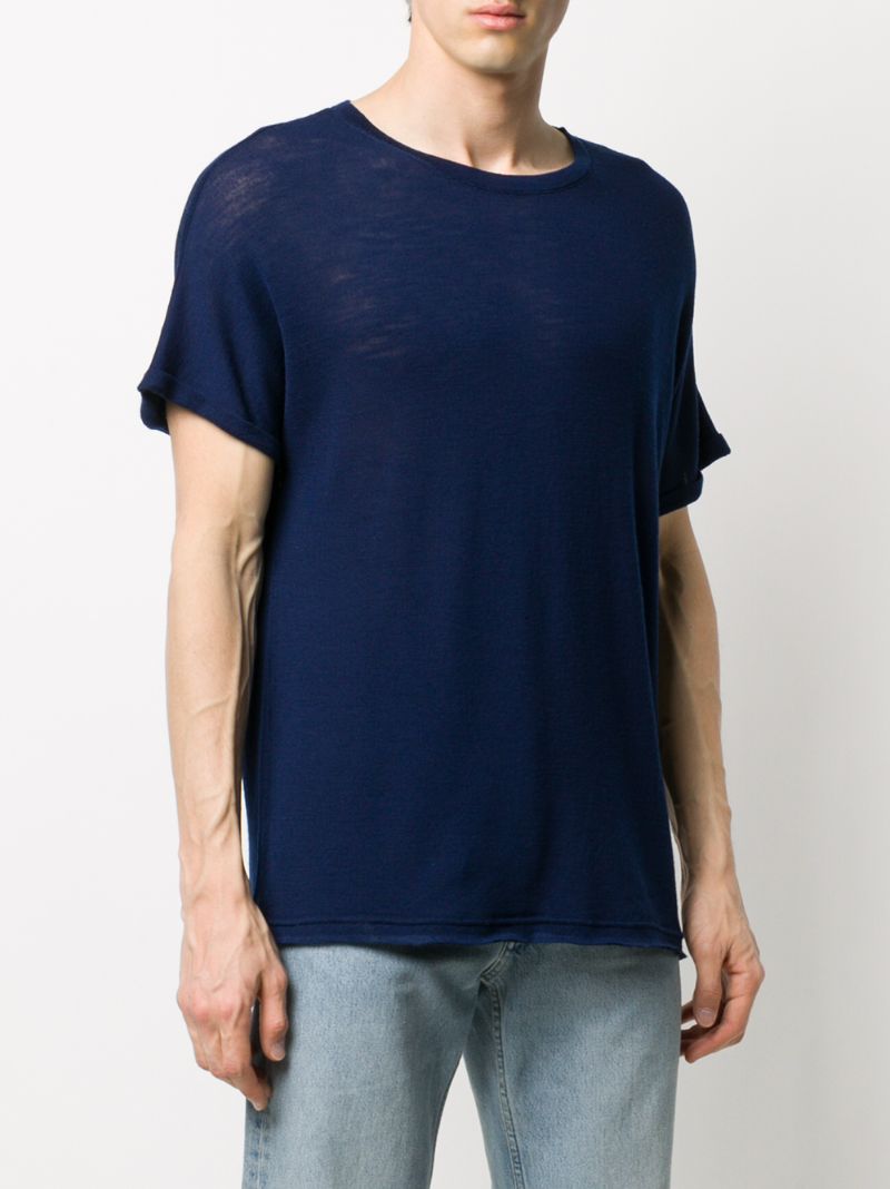 Shop Alanui Lightweight T-shirt In Blue