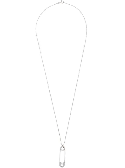 True Rocks large safety pin pendant necklace