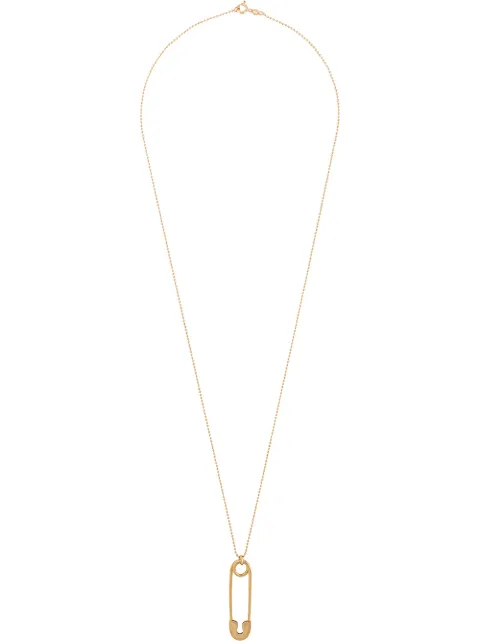 True Rocks large safety pin pendant necklace