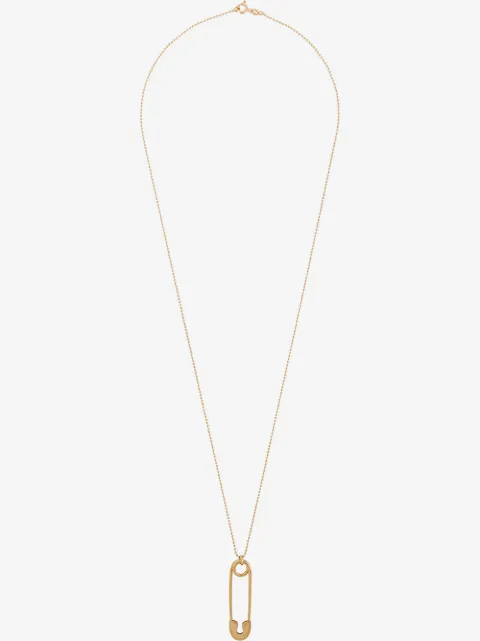 True Rocks large safety pin pendant necklace