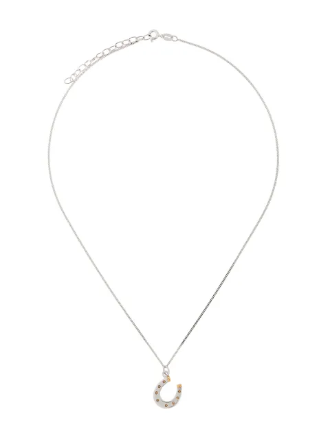 True Rocks collar con dije de herradura