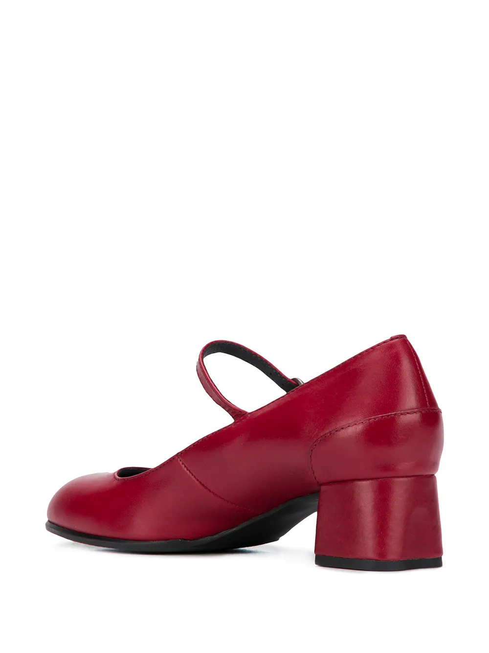 Camper Katie pumps met ronde neus Rood
