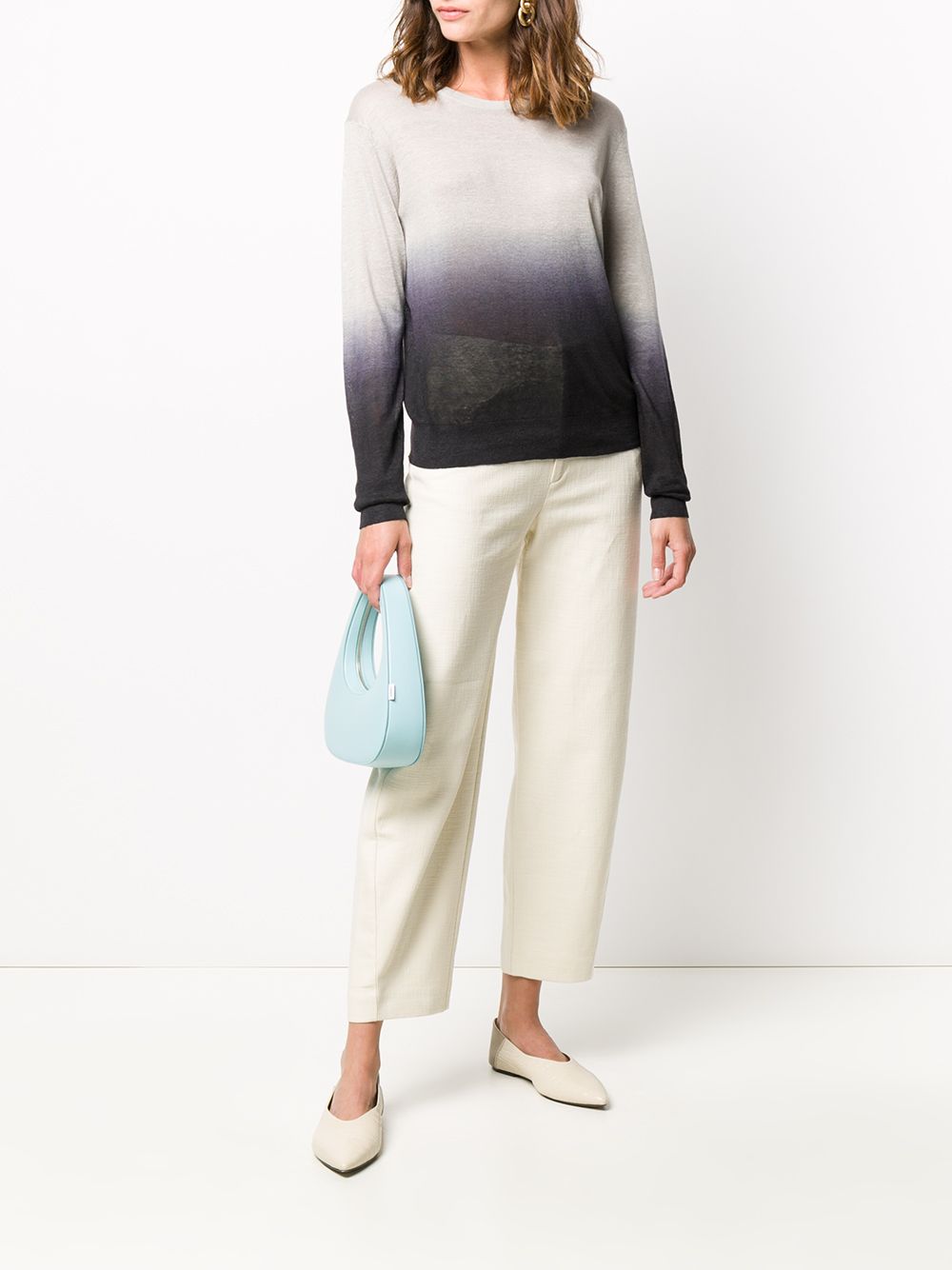 theory ombre cardigan