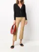 Image 2 of Sprwmn high-waisted cropped trousers