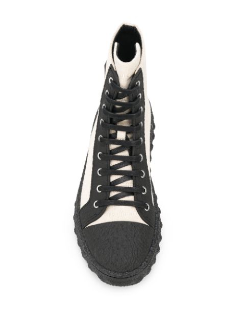 CamperLab ridged sole high-top sneakers - FARFETCH