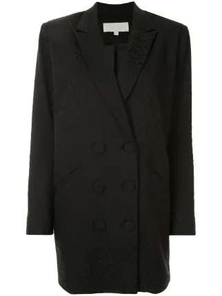 michelle mason blazer dress