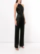 Michelle Mason sleeveless halterneck jumpsuit