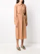 Fendi crêpe de Chine shirt dress