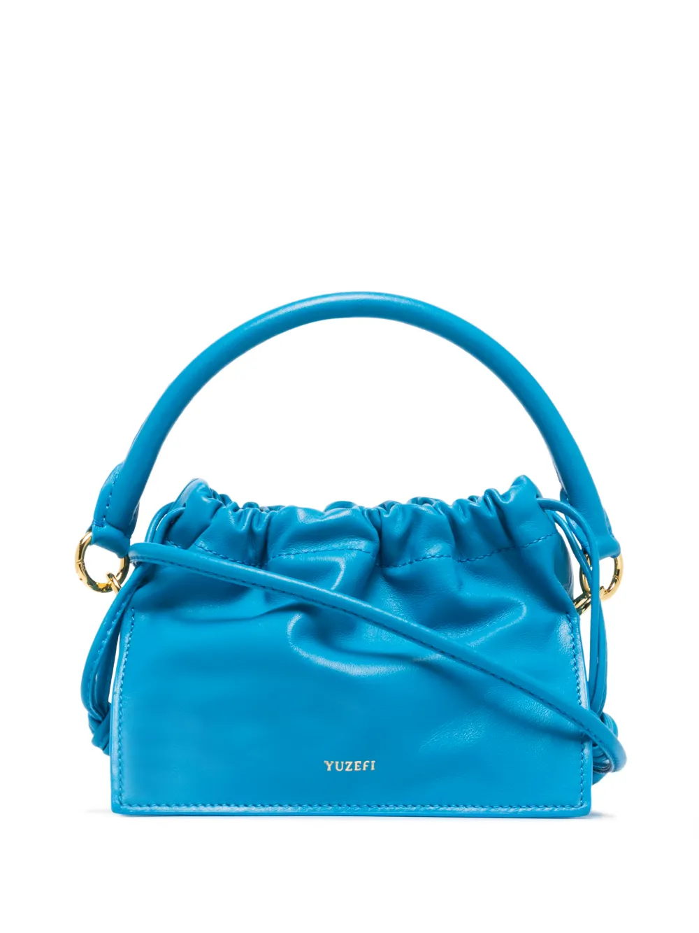 

Yuzefi leather tote bag - Blue