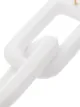 Off-White link drop earrings