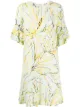 Image 1 of DVF Diane von Furstenberg graphic floral dress