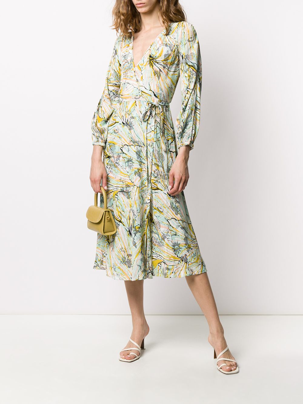 фото Dvf diane von furstenberg wrap style dress