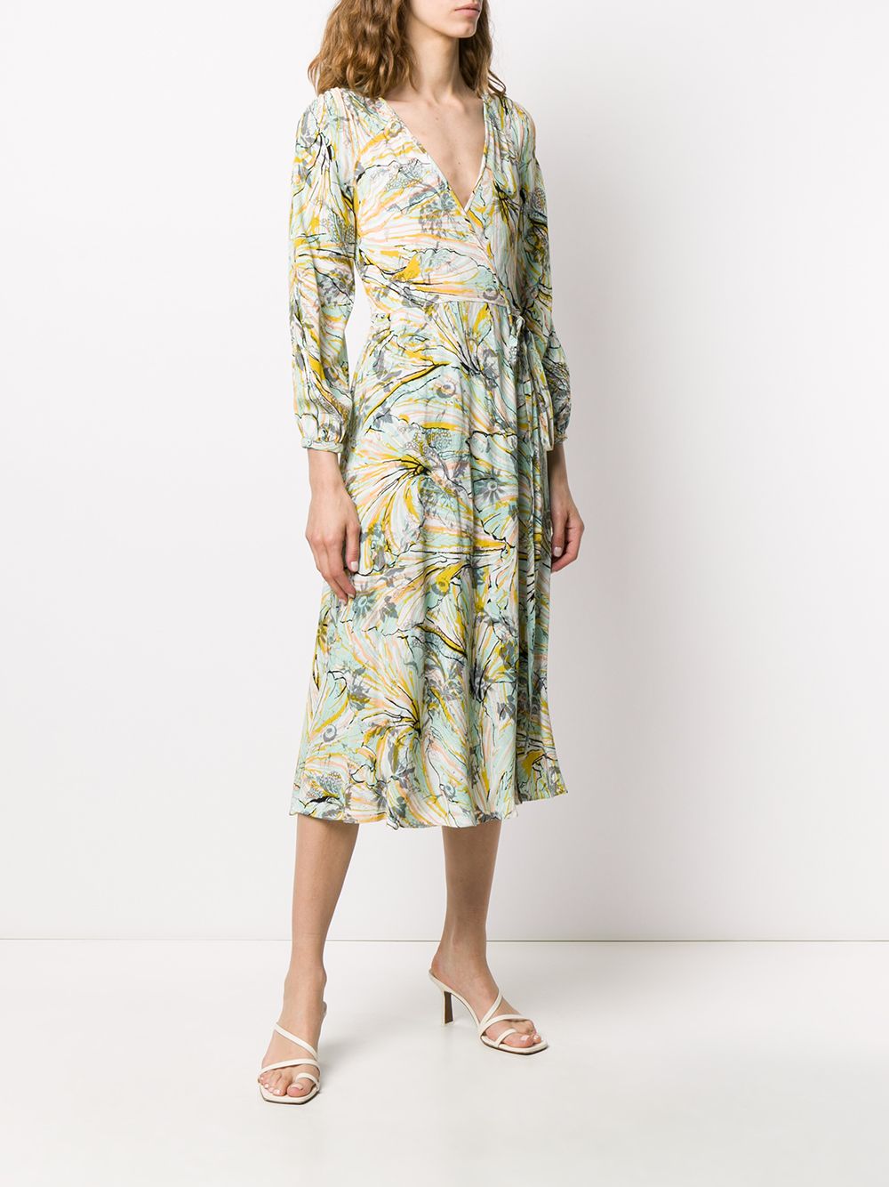 фото Dvf diane von furstenberg wrap style dress