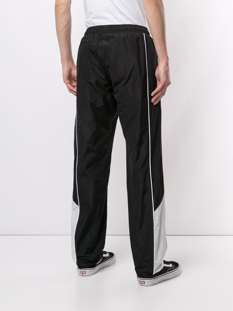 Shop Misbhv Embroidered Logo Track Trousers In Black