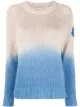 Image 1 sur Moncler pull à effet dégradé