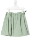 Longlivethequeen side-tied mini skirt - Green