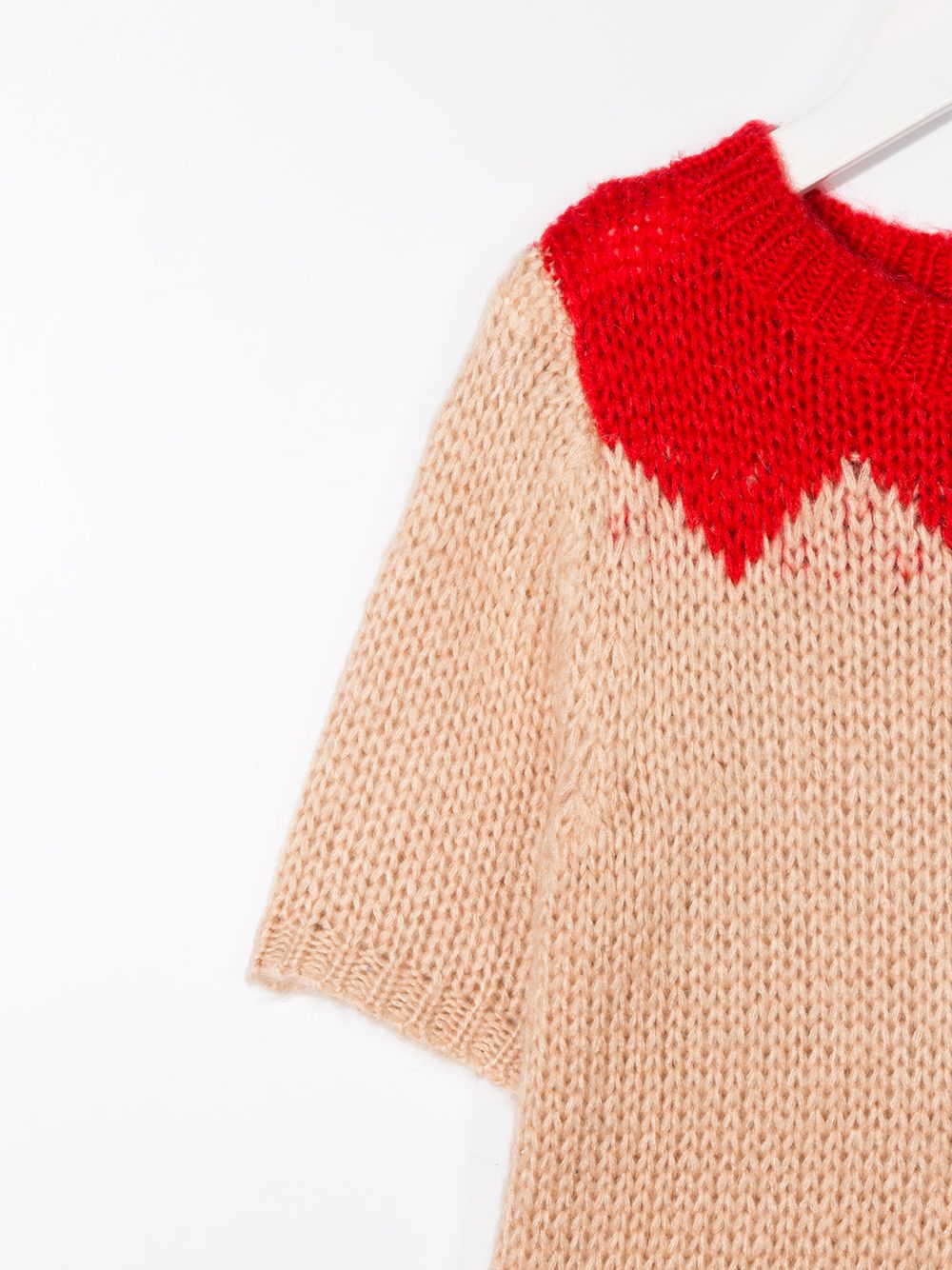 фото Longlivethequeen two-tone intarsia jumper