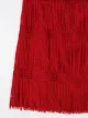 Alberta Ferretti Kids تنورة بجزء شراشيب متباينة اللون