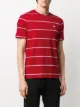 Emporio Armani woven stripe T-shirt