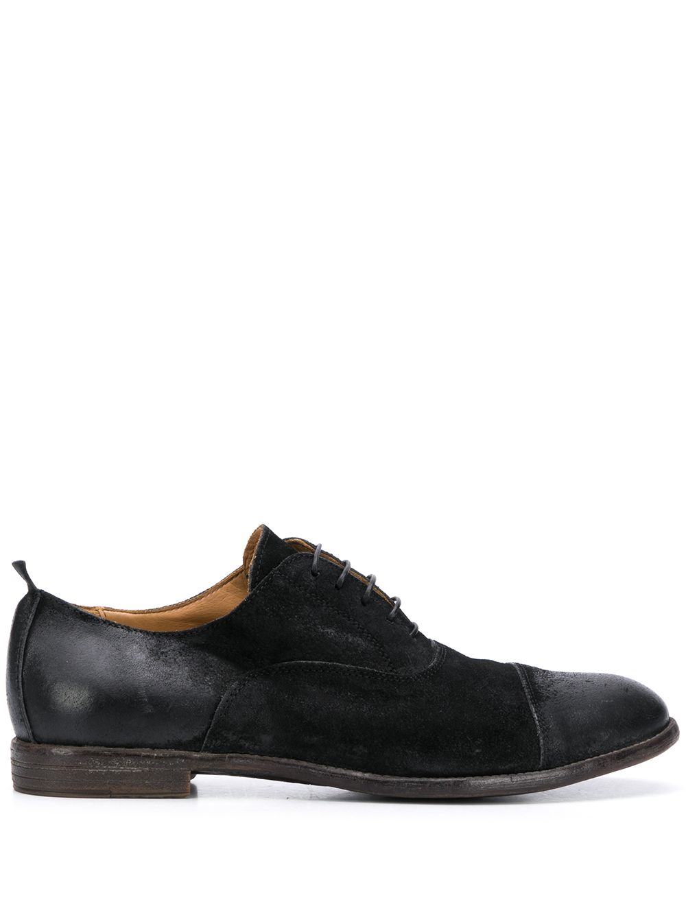 фото Moma low heel derby shoes