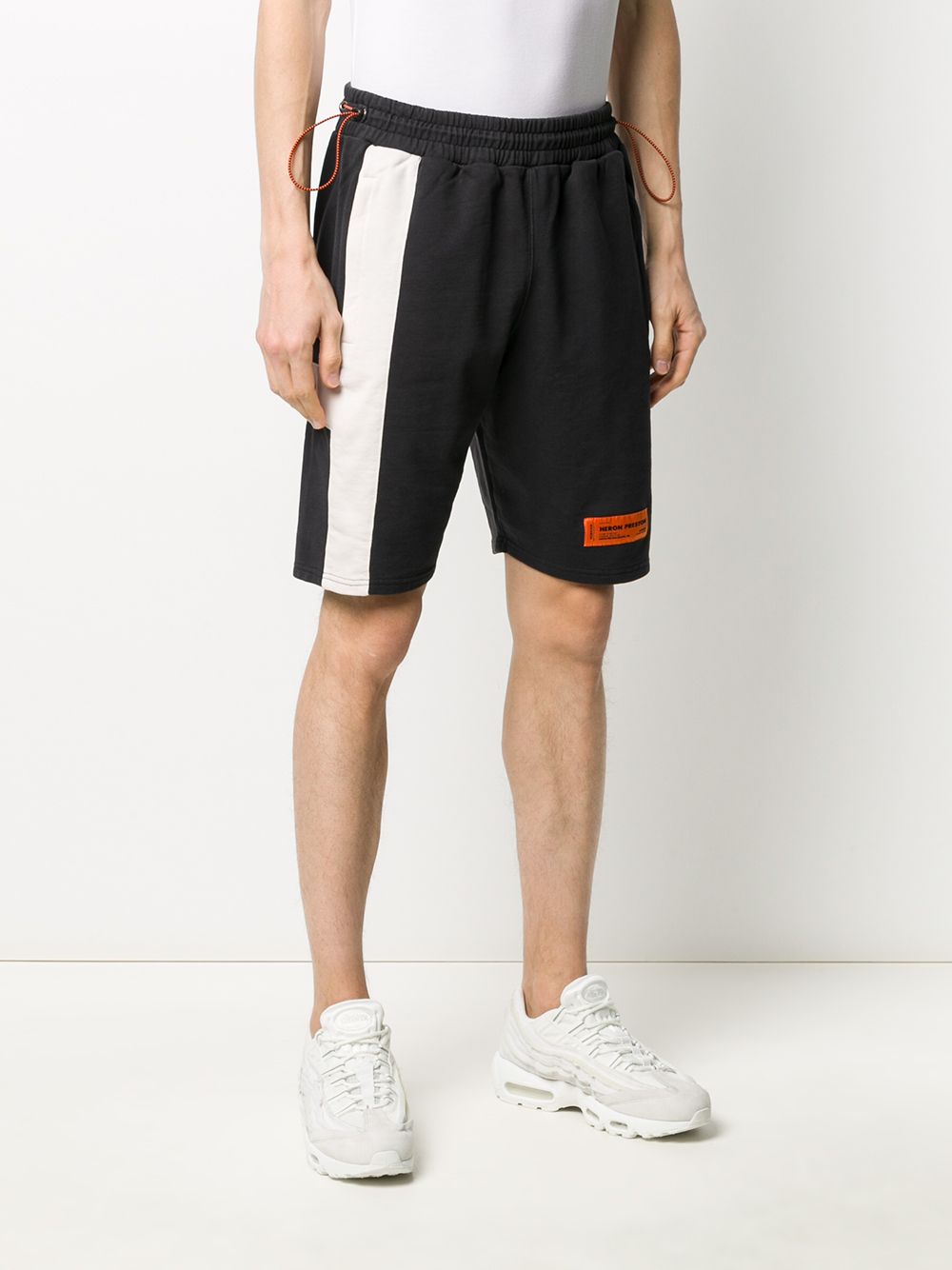 фото Heron preston side logo track shorts