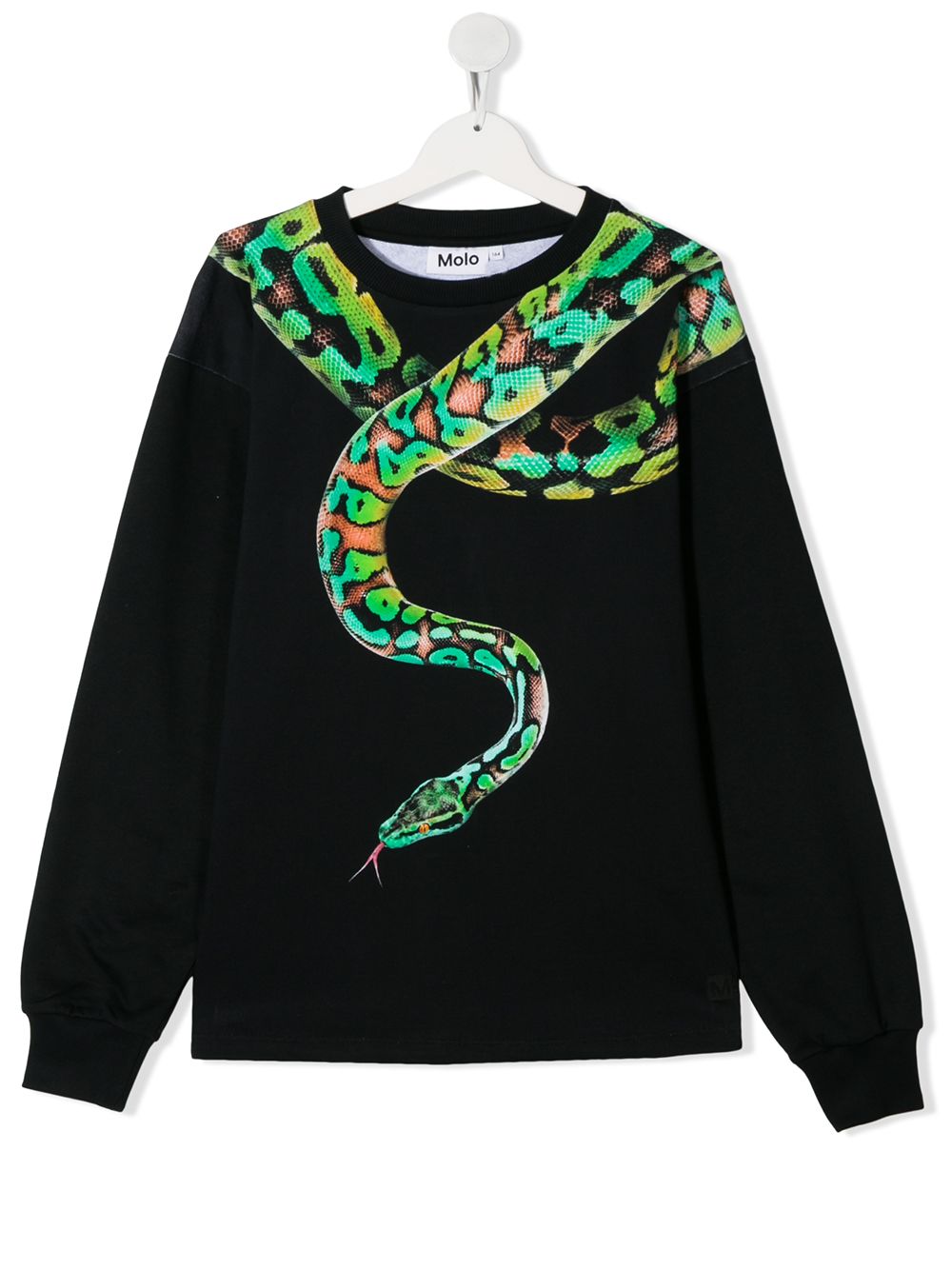 фото Molo kids teen snake print sweatshirt