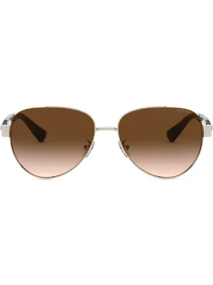 Women's coach outlet aviator sunglasses