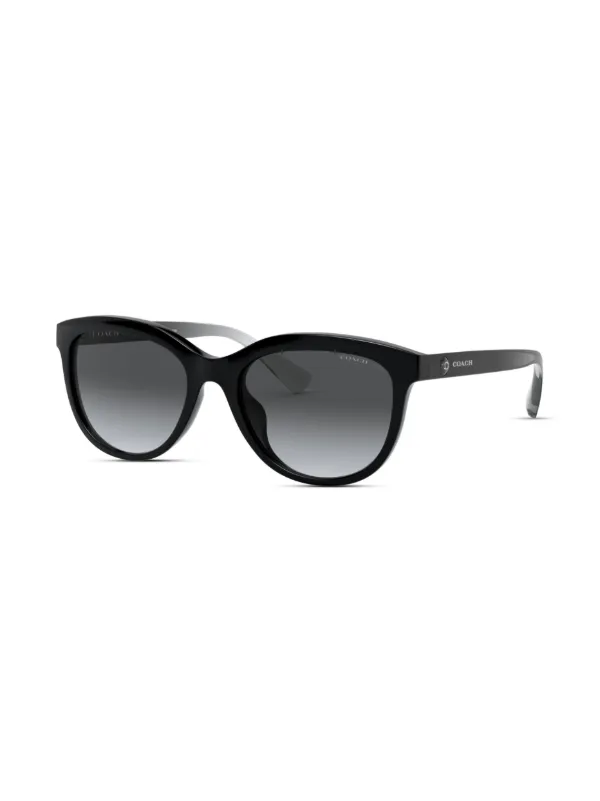 COACH Cat-Eye Sunglasses - Classic Black Coach CBY91 HC8434U 5002/87 Sunglasses - US main image 4