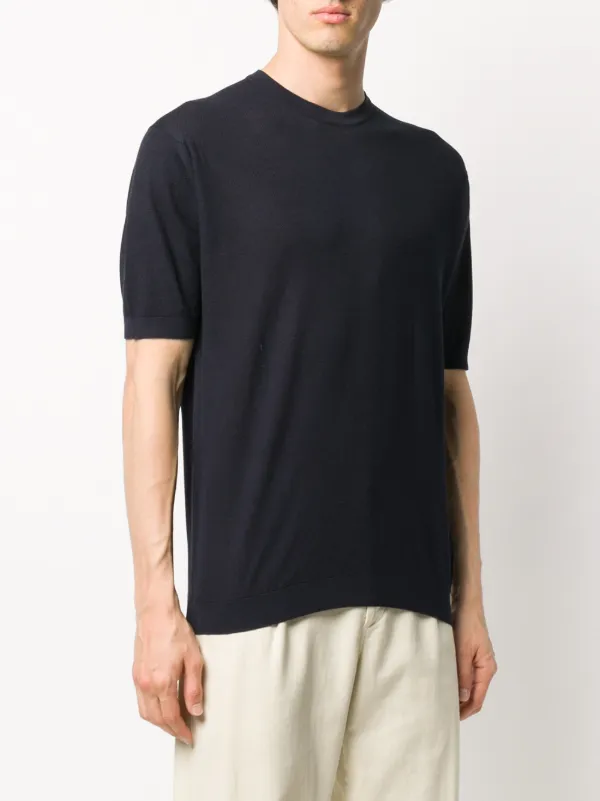 John Smedley Park Pique Knit Jumper | Blue | FARFETCH