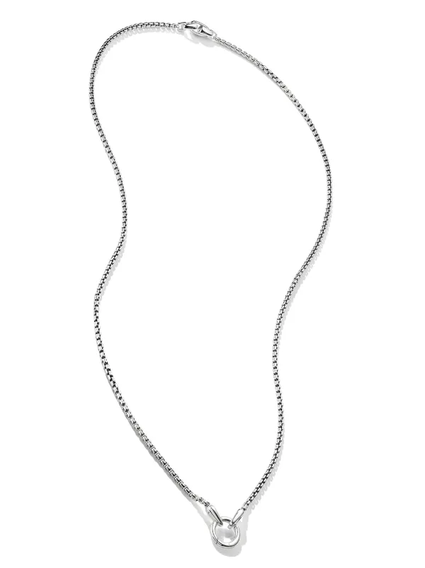 David Yurman Circle Charm Necklace 
