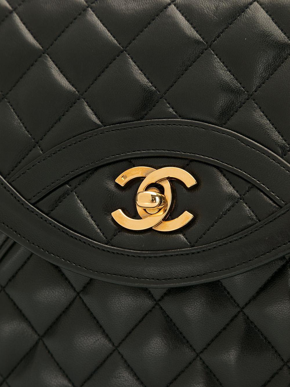 фото Chanel pre-owned стеганая сумка на плечо 1990-х годов