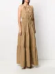 Erika Cavallini tiered maxi dress