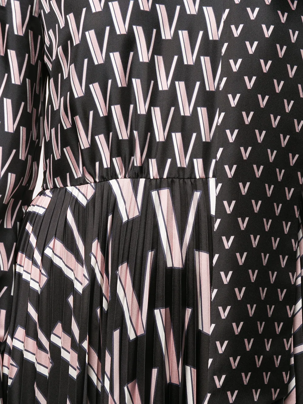 Valentino Garavani Shiftjurk met strik Zwart