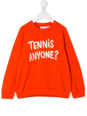 Mini Rodini سويت شيرت بطبعة ’Tennis Anyone‘