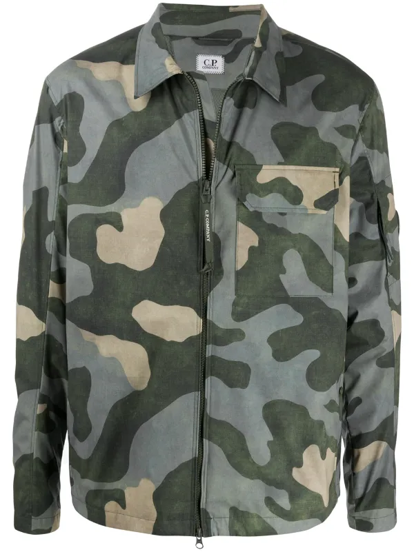 camouflage print shirt