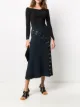 الصورة 2 من Alexander McQueen تنورة منسوجة مضلعة